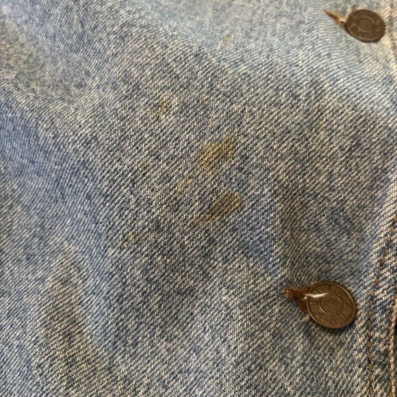 Vintage Unisex Sun Belt Denim Chore Coat Barn Field Work Jacket Size Large - Picture 10 of 13